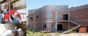 У новій «Дачі» встановили систему опалення та теплу підлогу